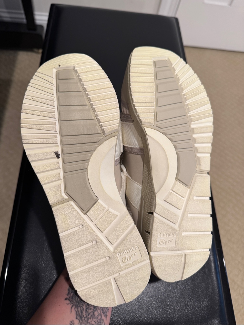 Onitsuka Tiger by Asics Women's cream colored Rebillac Sandals - Picture 8 of 10
